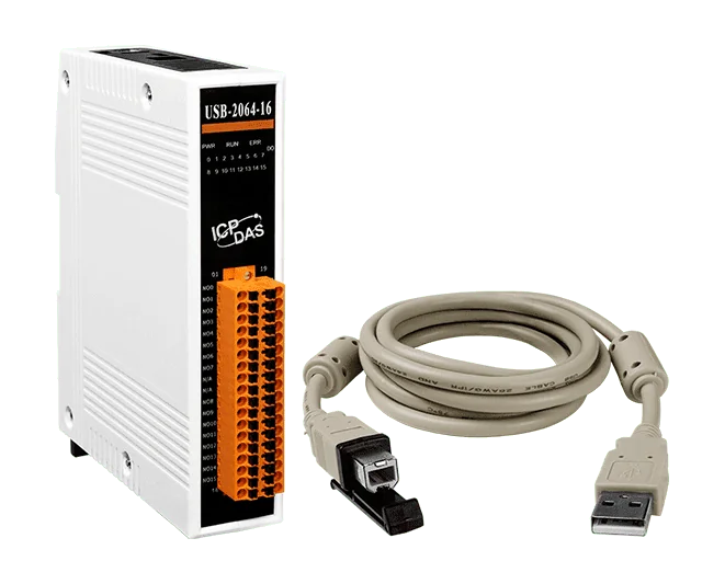USB-2064-16 USB I/O Module, 16-ch Power Relay Output