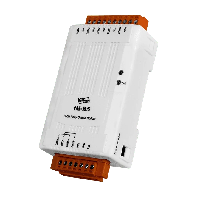 tM-R5 5-Channel Power Relay Module with RS-485 Modbus RTU Interface