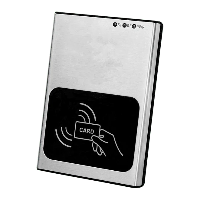 ACS-10VP-MF RFID Proximity Card Reader with Voice, Ethernet PoE and RS-485