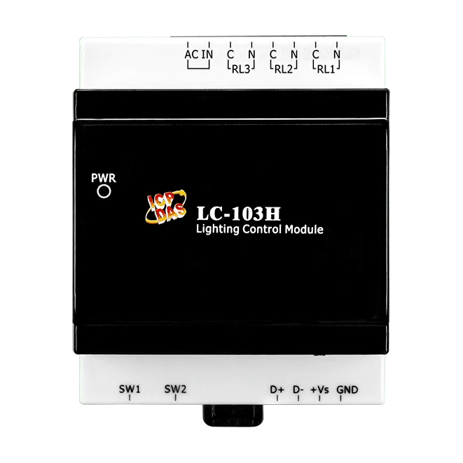 LC-103H Lighting Control Module, 1-ch AC Digital Input and 3-ch Relay Output
