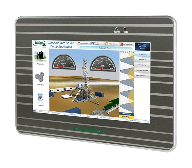 IWS-2201-CE7 7-inch InduSoft ViewPAC, WinCE 7.0, 300-Tag Runtime
