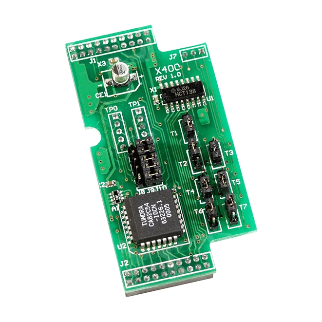 X400 3-channel 16-bit Timer/Counter X-board for I-7188XC