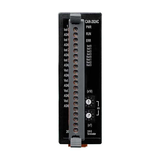 CAN-2024C CANopen Slave Module, 4-ch 14-bit Analogue Output