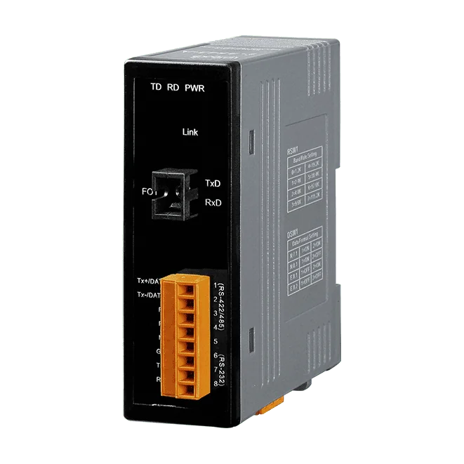 I-2542-A RS-232/422/485 to Single-Mode Fiber Converter, 15 km SC