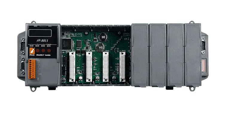 iP-8811 8-Slot Serial PAC with 80186 CPU and MiniOS7