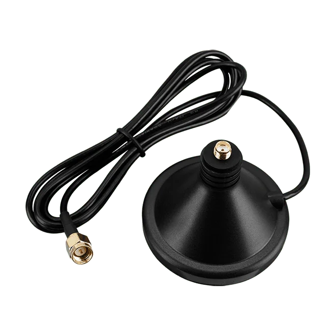 ANT-Base-01 Magnetic Antenna Base with 1.5 m Cable, SMA Male Plug