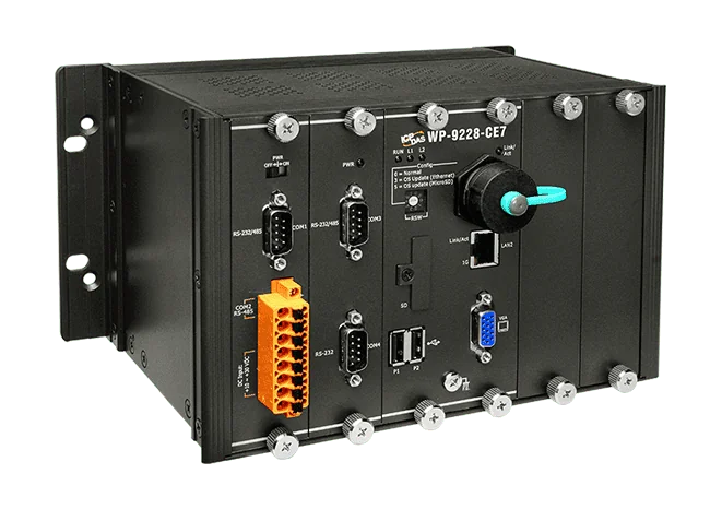 WP-9228-CE7 Win-GRAF PAC with Cortex-A8 CPU and WinCE 7.0, 2-Slot