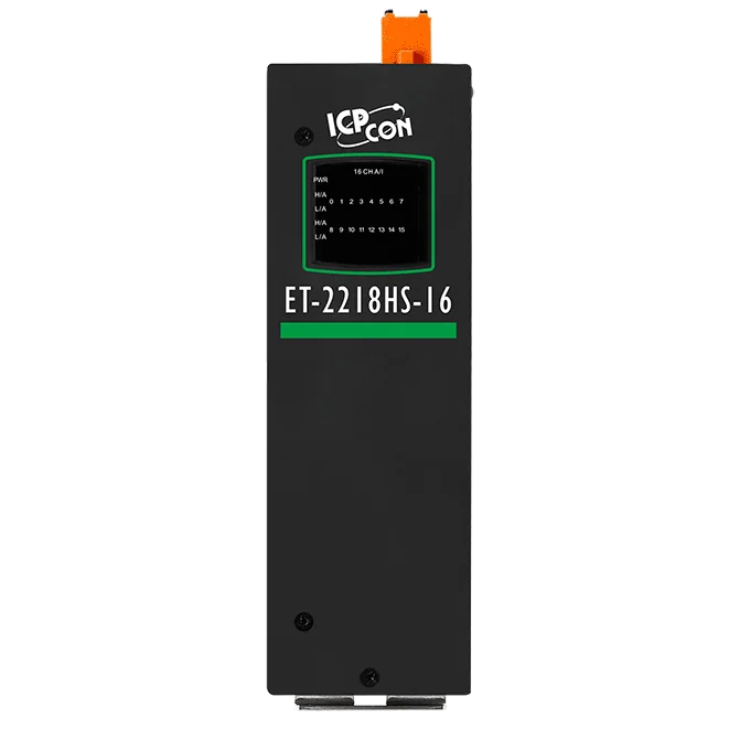 ET-2218HS-16 Ethernet I/O Module, 16-ch High-Speed Thermocouple Input