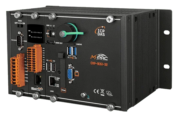 EMP-9051-32 EtherCAT Master PAC, 32-axis Motion Control, Win10 IoT