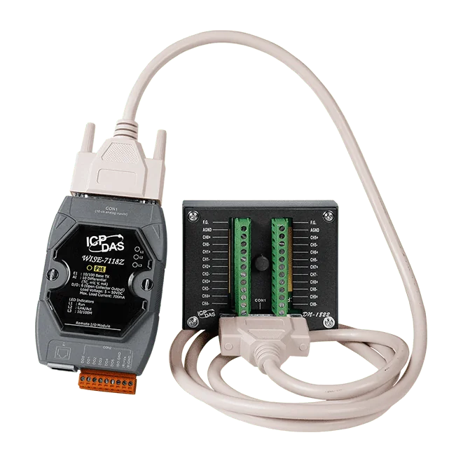 WISE-7118Z/S2 Intelligent I/O Module with 10-ch Thermocouple Input and 6-ch DO and PoE