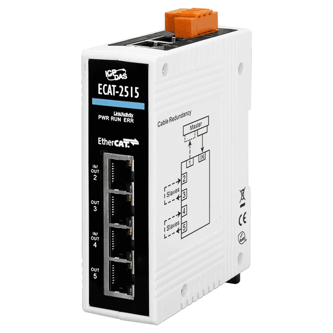 ECAT-2515 EtherCAT Junction SubDevice Module, 6-Port