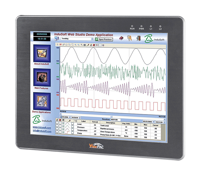 VP-6239-CE7-1500 15" InduSoft ViewPAC with Touch Panel and 3 I/O Slots