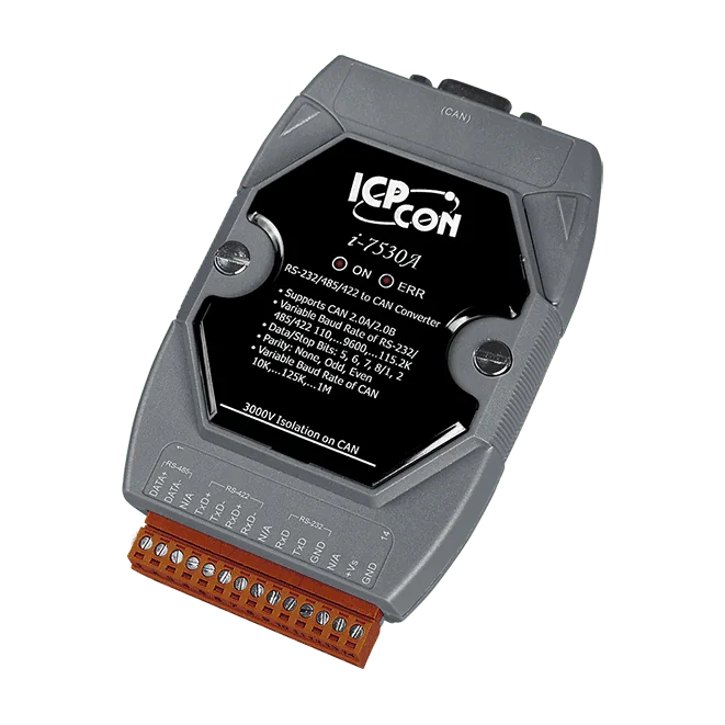 I-7530A-G Intelligent RS-232/485/422 to CAN Converter