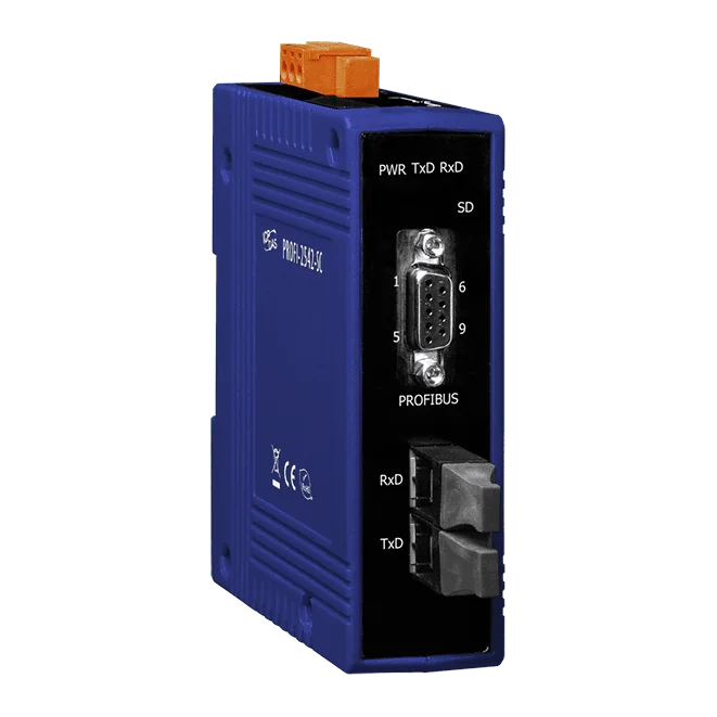 PROFI-2542-SC PROFIBUS to Single-mode Fiber Converter, SC Connector