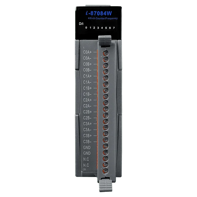 I-87084W-G 4/8-ch Counter/Frequency/Encoder Input Module, up to 1 MHz