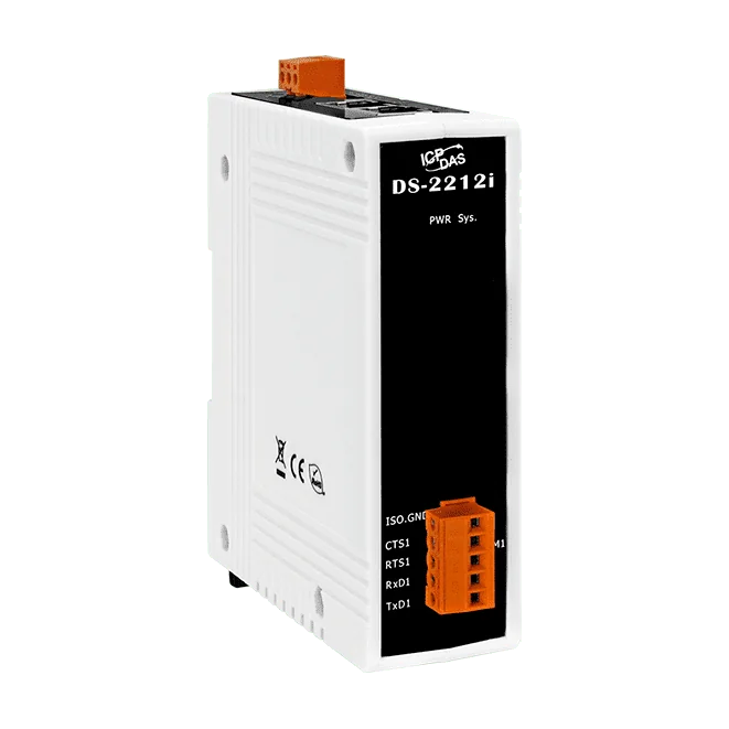 DS-2212i Serial-to-Ethernet Device Server, 1-port Isolated RS-232