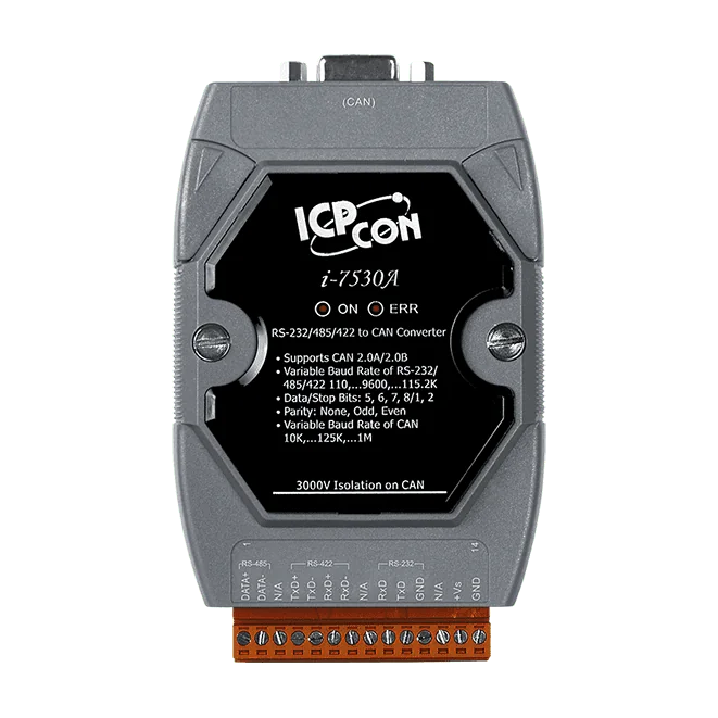 I-7530A-G Intelligent RS-232/485/422 to CAN Converter