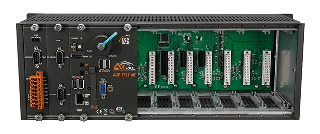 AXP-9791-IoT 7-Slot Windows 10 IoT PAC with Intel Atom E3950 CPU
