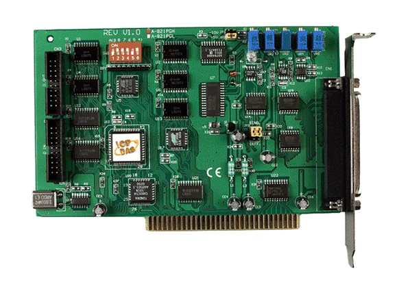 A-821PGH ISA DAQ Board, 16-ch 12-bit Analog Input, 45 kS/s