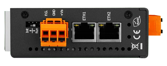 ET-2228 Ethernet I/O Module, 8-ch Analog Output with 2-port Switch