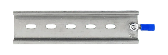 DRS-125 Stainless Steel 35mm DIN-Rail, 125mm Length