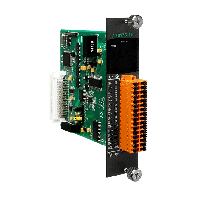 I-9017C-15 Current Input Module, 15-ch Differential, 14-bit 90 KS/s