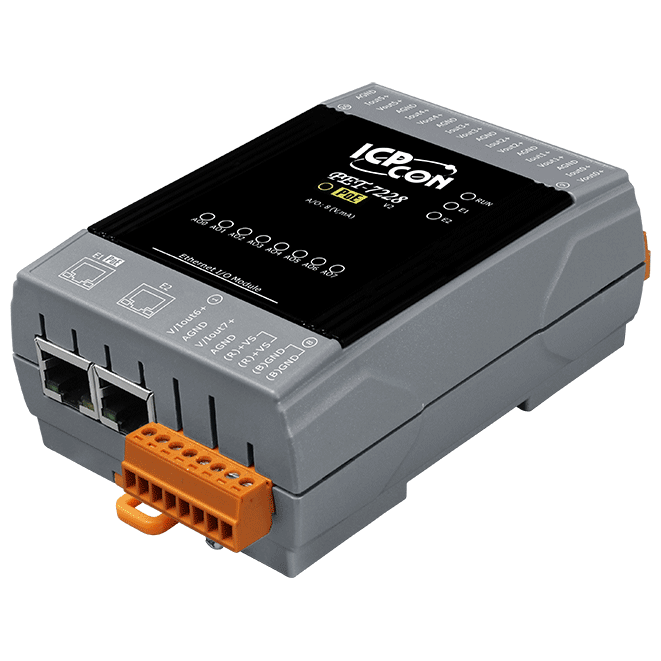 PET-7228 PoE Ethernet I/O Module, 8-ch Analog Output