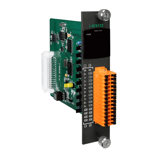I-97017Z 10/20-ch Analog Input Module with 240 Vrms Overvoltage Protection