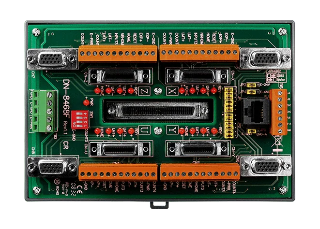 DN-8468FB 4-axis Stepper/Servo Motion Control Terminal Board, Fuji FALDIC-W