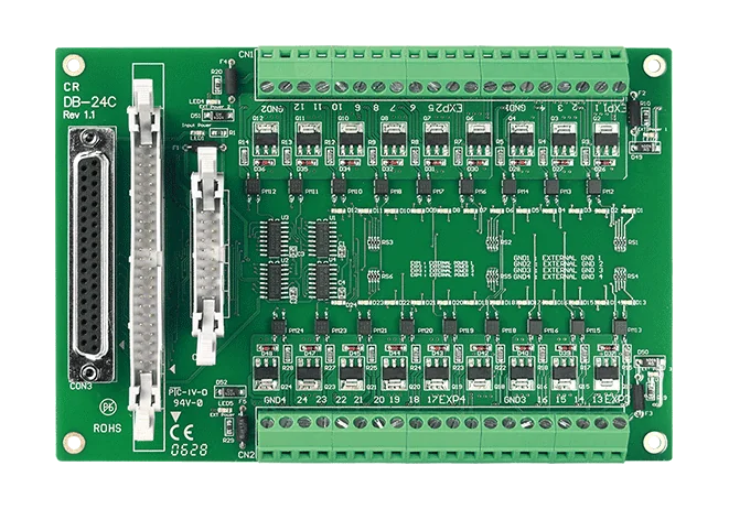 DB-24C 24-ch Open Collector Output Daughter Board