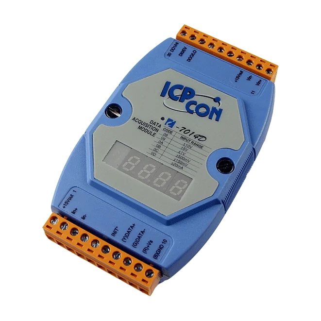 I-7014D 1-ch Transmitter Input Module with LED Display, DCON Protocol