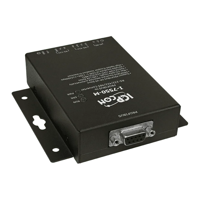 I-7550-M PROFIBUS to RS-232/422/485 Converter, Metal Case