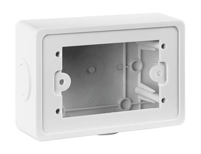 EWB-T28 2.8-inch External Wall Mounting Box, Plastic Housing