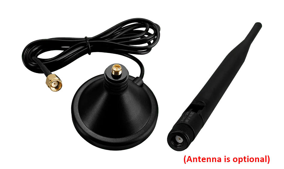 ANT-Base-02 Magnetic Base Antenna Mount, RP-SMA Male, 1.5 m Cable, 2.4 GHz