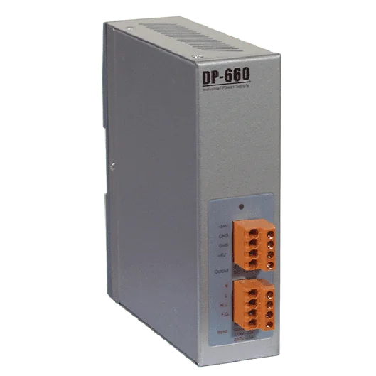 DP-660 DIN-Rail Power Supply, 85~270 VAC to 24 VDC/2.5 A, 65 W
