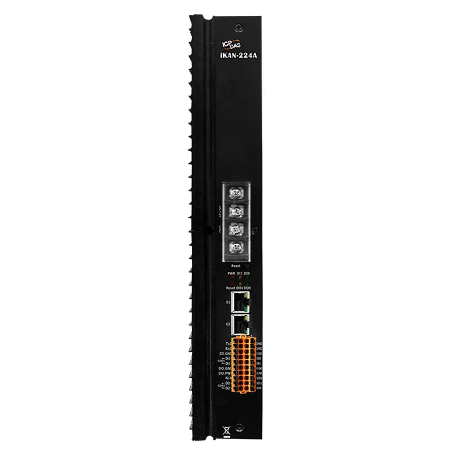 iKAN-224A Double-Row LED Message Display, 24/12-Char per Row, Modbus