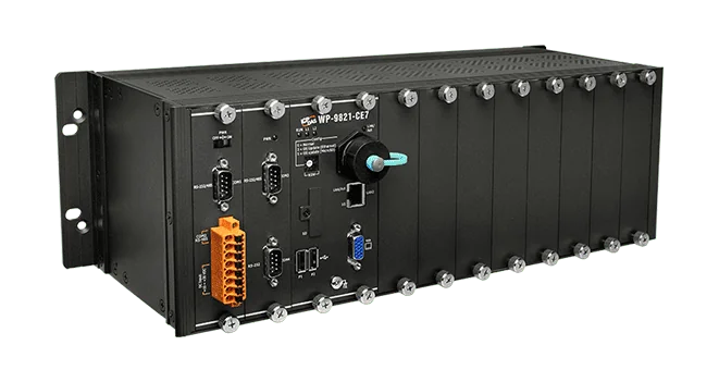 WP-9821-CE7 WinCE 7.0 PAC, 8-slot Metal Controller with Cortex-A8 CPU