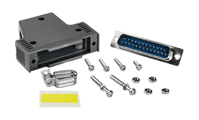 CA-PC25M DB25 connector Male with plastic cover (Solder Type)