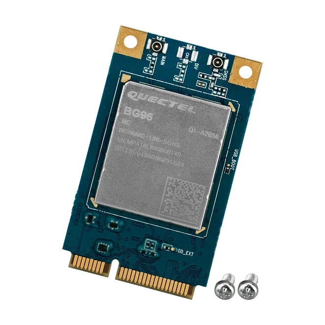BG96 LTE Cat M1/NB1 & EGPRS LPWA Module, Mini PCIe