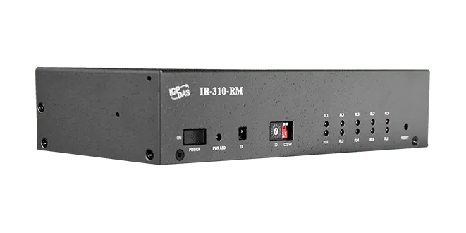 IR-310-RM IR-Controlled 10-Channel High Power Relay Module, Modbus RTU