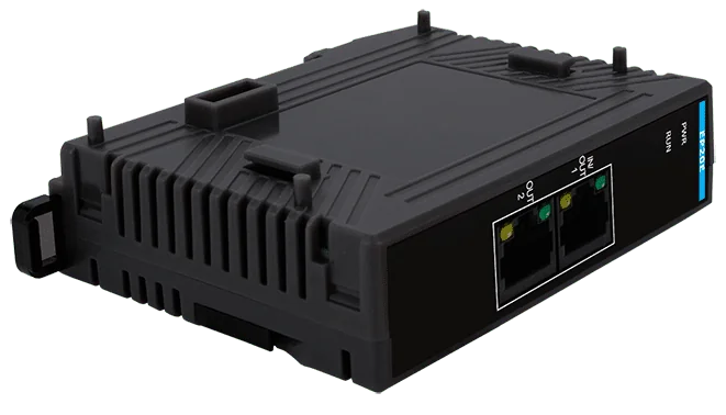 EC4-EP20E 2-Port EtherCAT Junction, RJ45 Daisy-Chain and Branch Expansion
