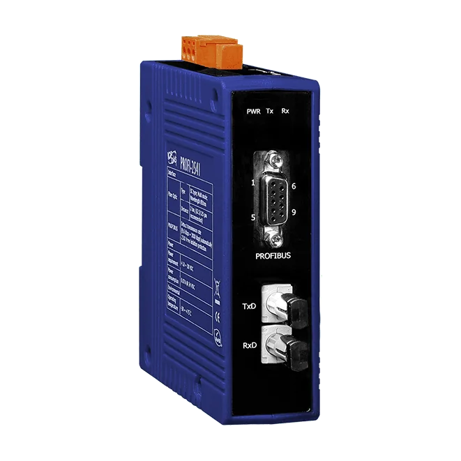 PROFI-2541 PROFIBUS DP to Multi-mode Fiber Converter, ST-Type