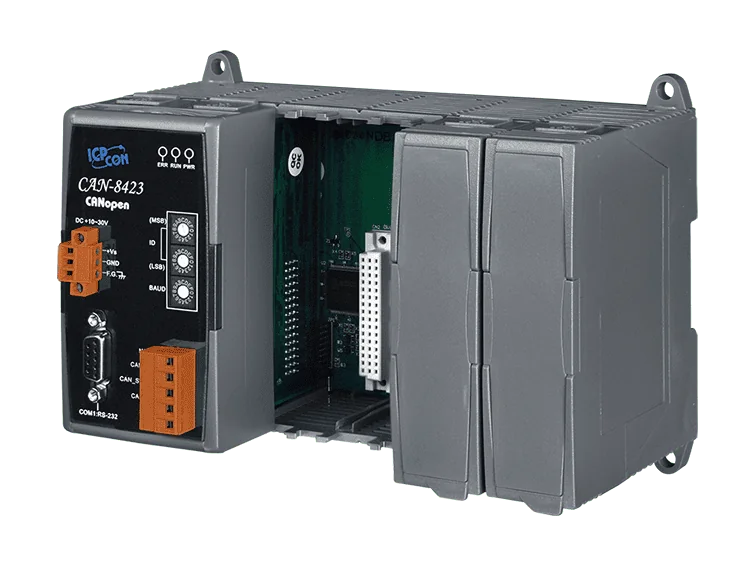 CAN-8423-G CANopen Slave Remote I/O Unit with 4 I/O Slots