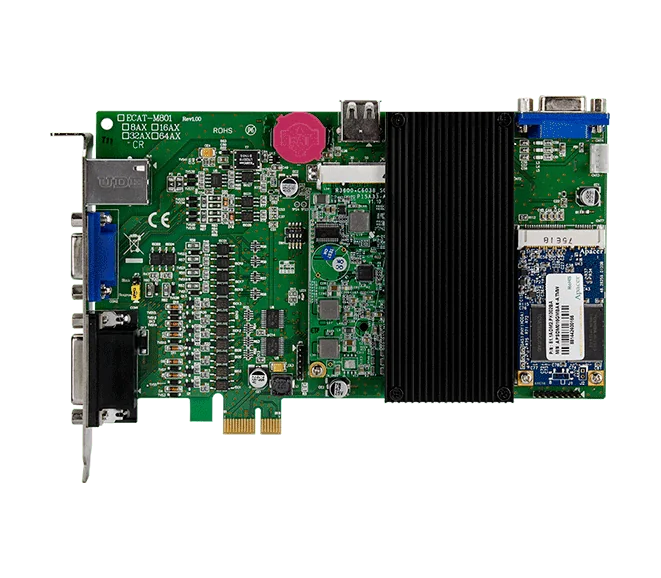 ECAT-M801-32AX PCI Express EtherCAT MainDevice Board, 32-Axis Motion Control