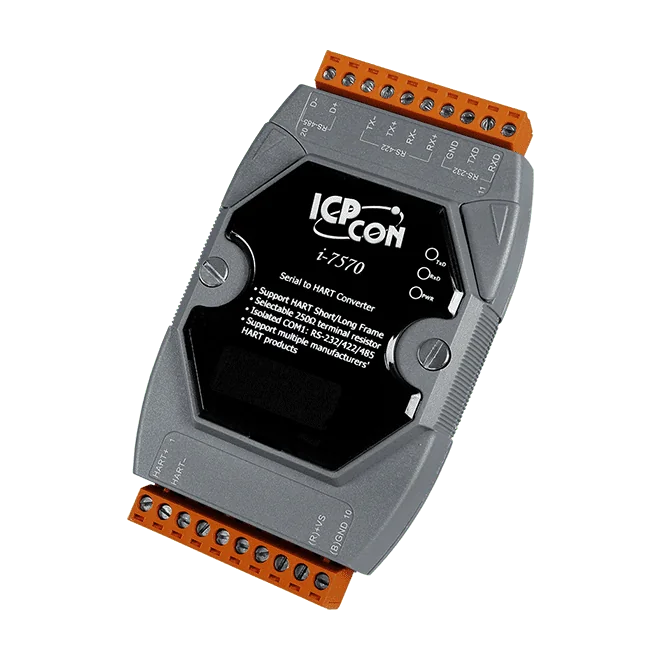I-7570 Serial to HART Converter, RS-232/422/485 to HART