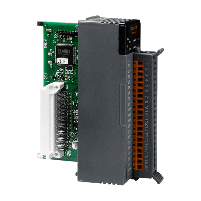 I-8055W-G 8-ch Non-isolated DI/DO Module, Dry Contact Input & Sink NPN Output