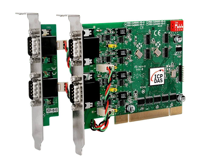PISO-CAN400U-FD-D 4-Port Isolated CAN FD Universal PCI Card