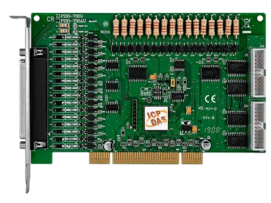 PISO-730AU Universal PCI Card, 32-ch Isolated and 32-ch TTL Digital I/O