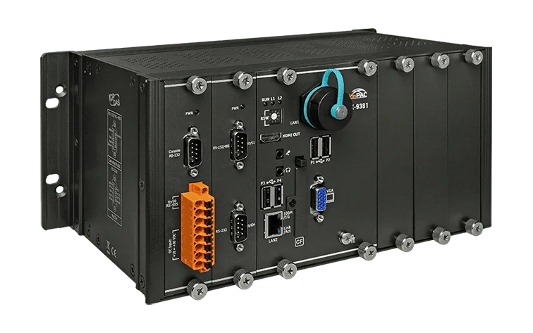 LX-9381 3-Slot Linux PAC with E3845 CPU and Metal Case