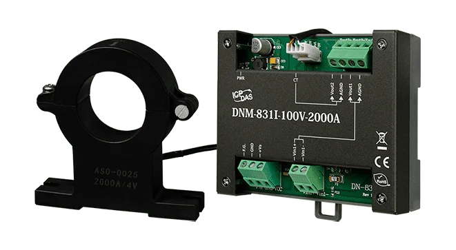 DNM-831I-100V-2000A Voltage Attenuator and Current Transformer, ±100 V / ±2000 A